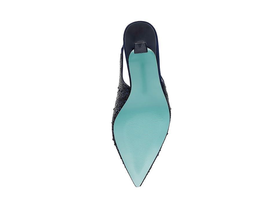 Blue by Betsey Johnson Clark Rhinestone Slingback Pumps Product Image