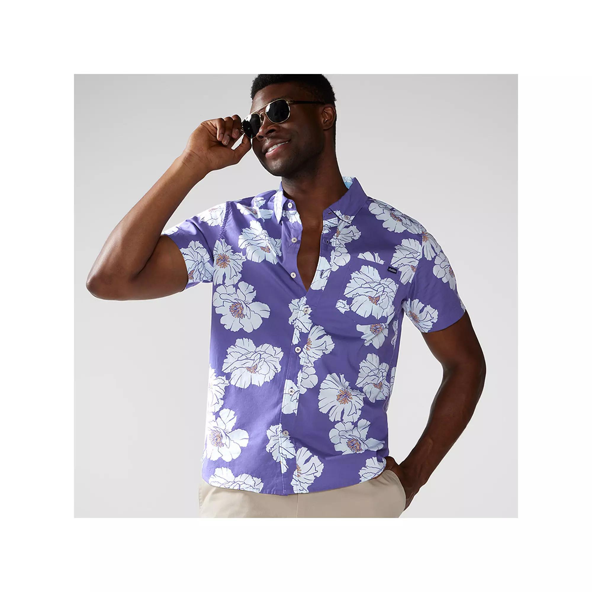 Mens Chubbies Button-Up Short Sleeve Friday Shirt Product Image