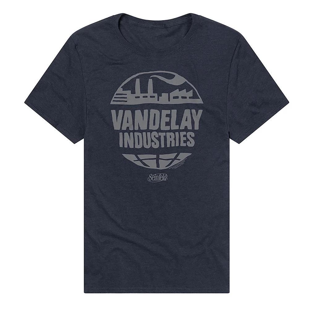 Men's Seinfeld Vandelay Industries Graphic Tee, Size: XXL, Blue Product Image