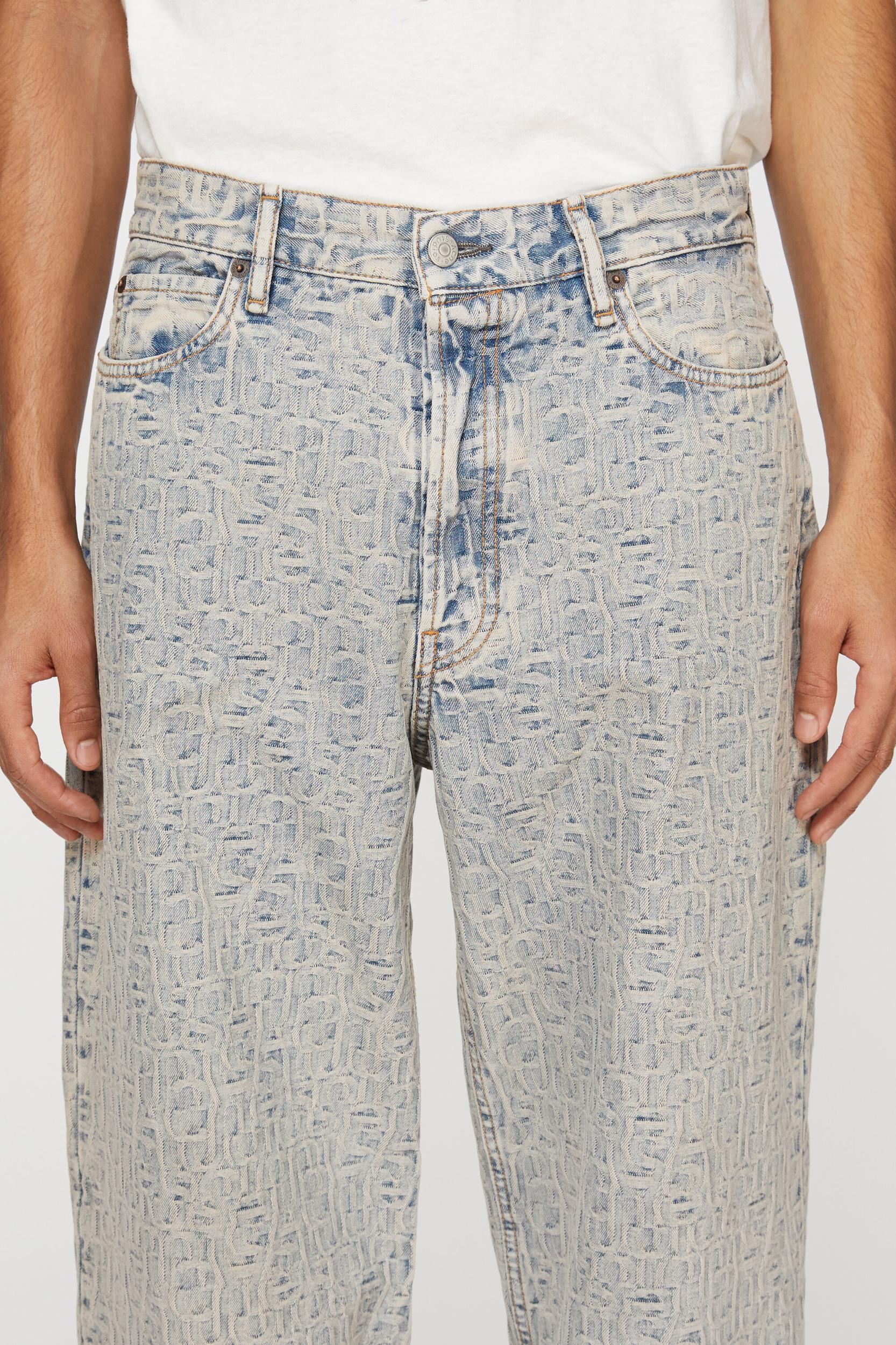 Loose fit jeans - 1981M Monogram Product Image