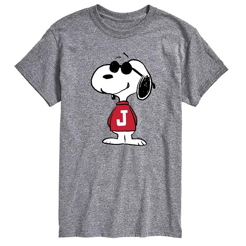 Mens Peanuts Joe Cool Pose Graphic Tee Product Image