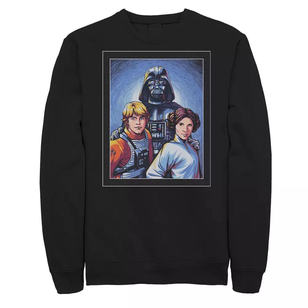Men's Star Wars "Metal Heads" Sweatshirt, Size: XL, Black Product Image