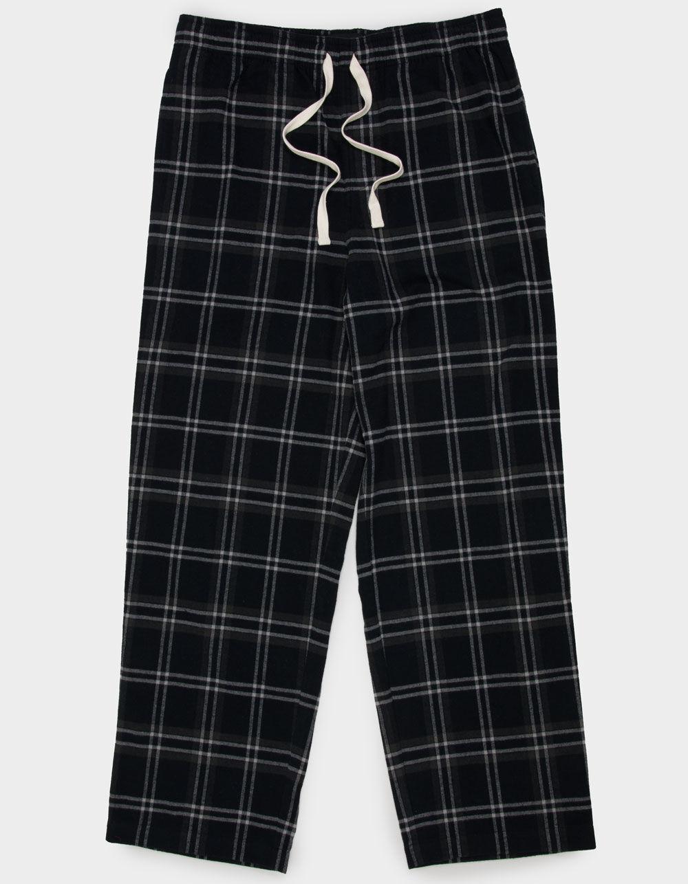 RSQ Mens Pajama Pants - BLK/DK GRY Product Image