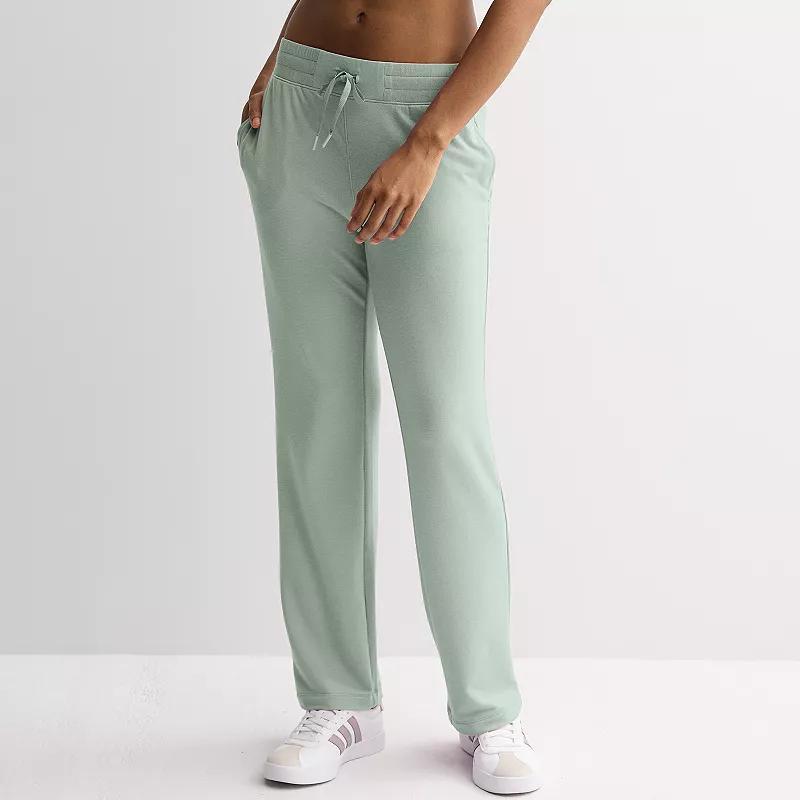 Women's Tek Gear® French Terry Open Hem Pant, Size: XS, Ostego Bay Product Image