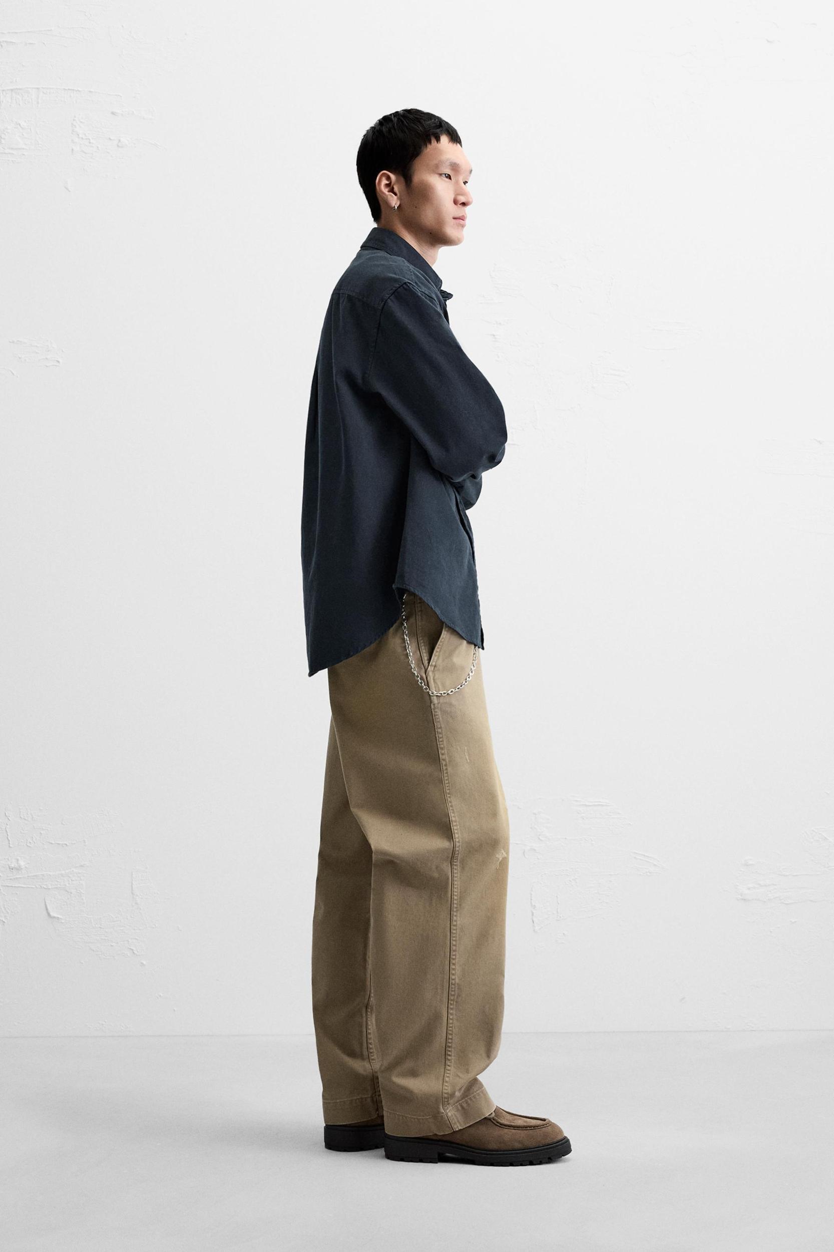 TWILL EMBROIDERY SHIRT Product Image