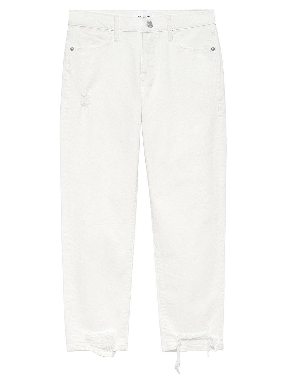 Womens Le High Straight-Leg Cropped Jeans Product Image
