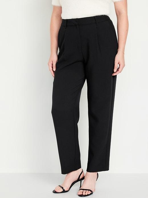 Extra High-Waisted Relaxed Slim Taylor Pants Product Image