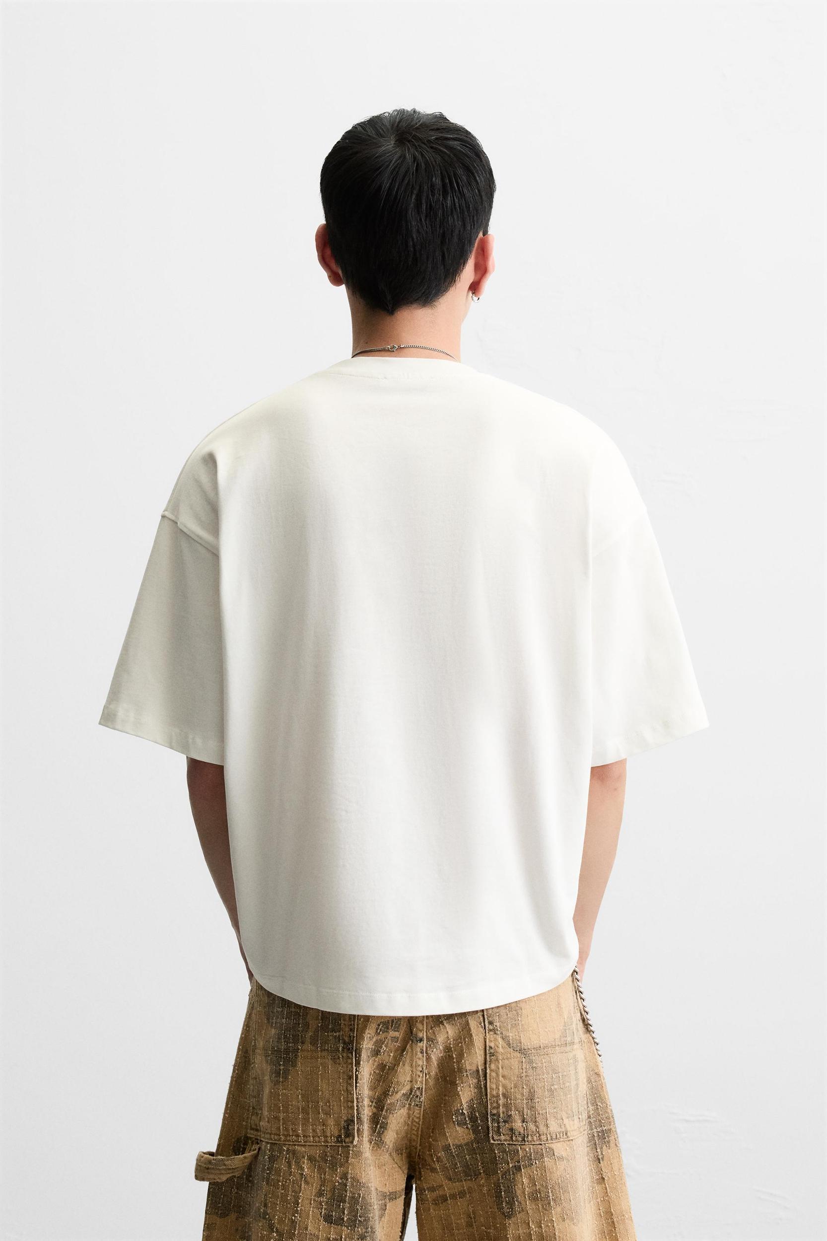 TEXT PRINT T-SHIRT Product Image