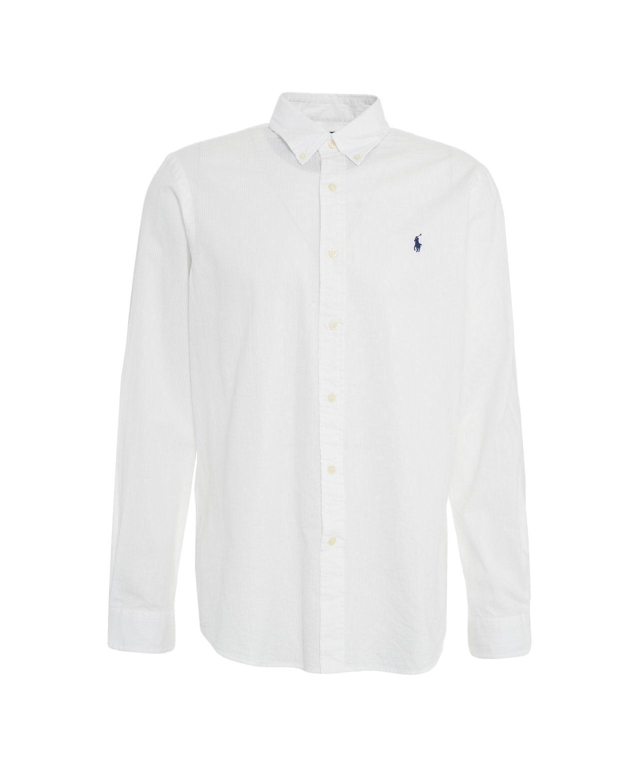 Ribbed custom fit shirt Product Image