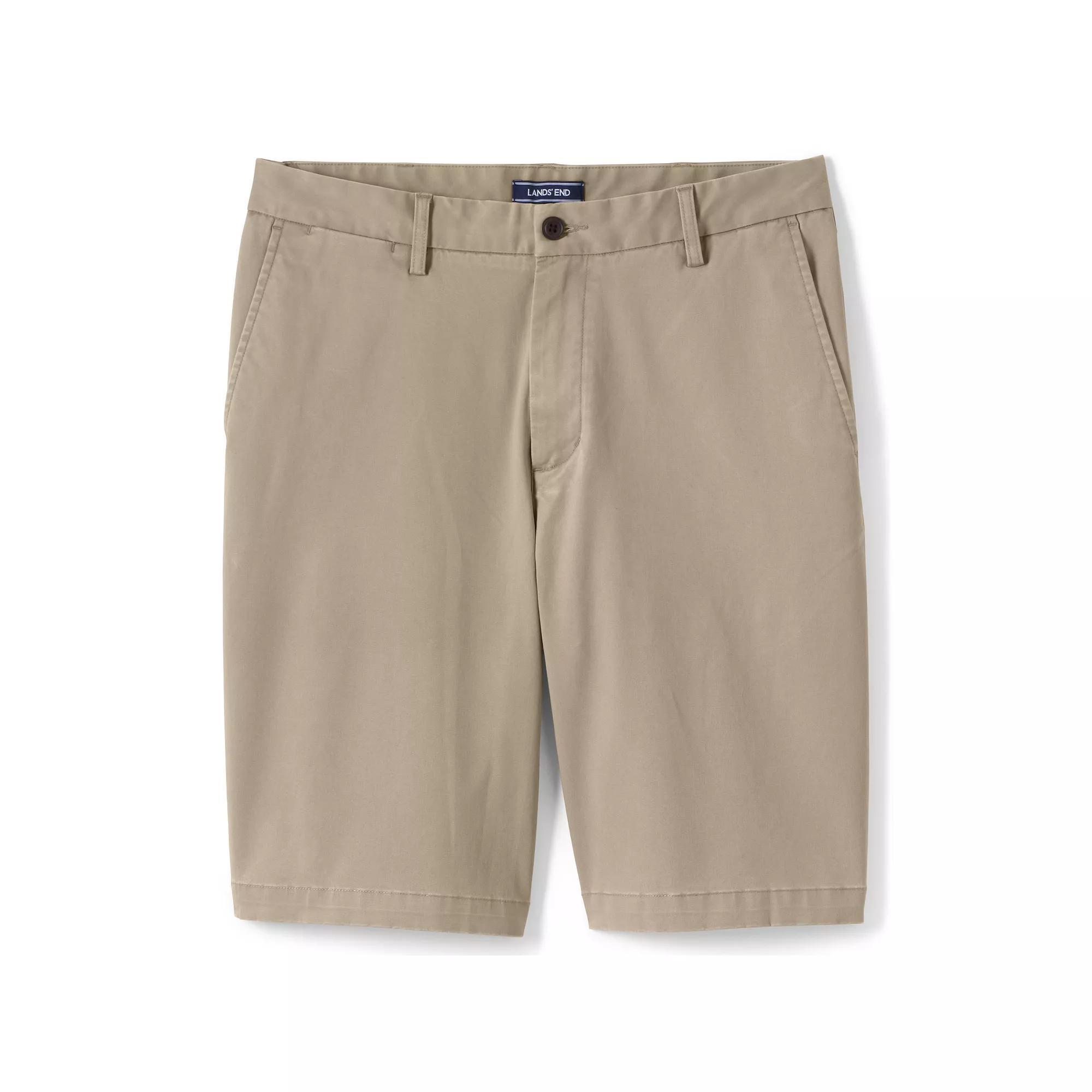 Men's Lands' End Traditional-Fit Comfort-First Knockabout 11-inch Chino Shorts, Size: 38, Green Product Image