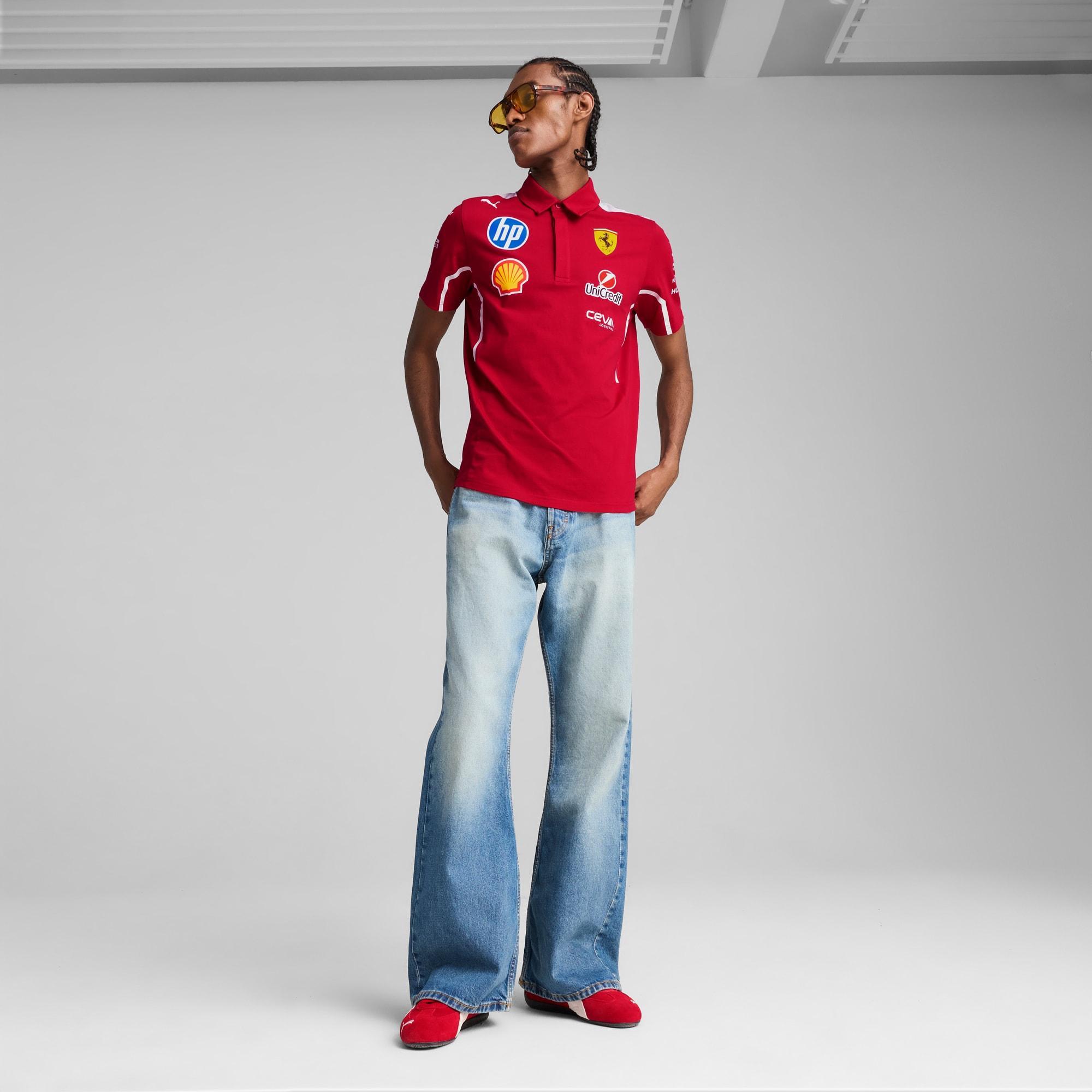 Scuderia Ferrari 2025 Team Men's Polo Product Image