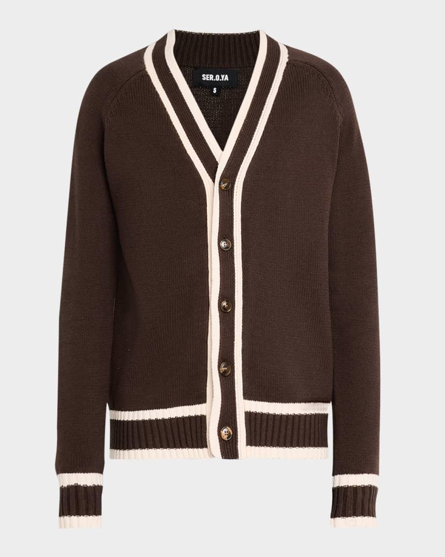 Mens Aiden Knit Cardigan Product Image
