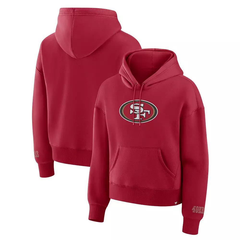 Women's Fanatics Scarlet San Francisco 49ers Legacy Fleece Pullover Hoodie, Size: Medium, Red Product Image