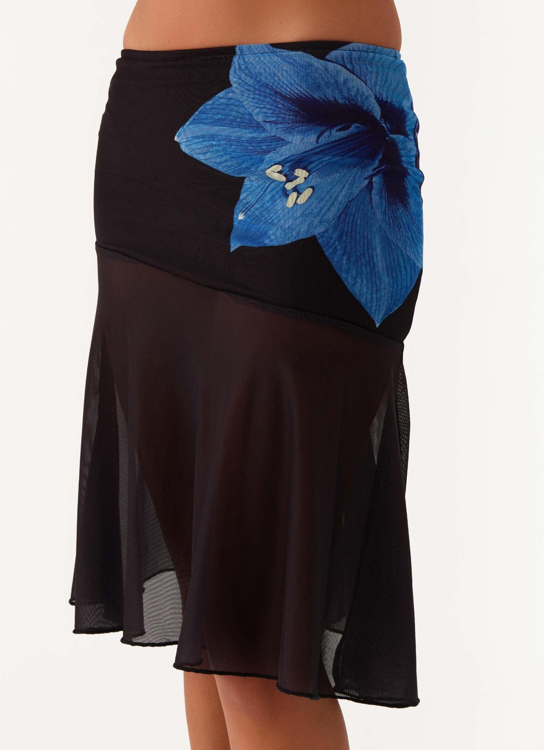 Indie Midi Skirt - Black Product Image