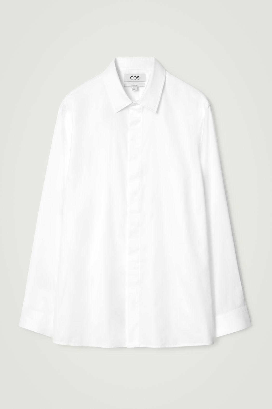 RELAXED COTTON SHIRT Product Image
