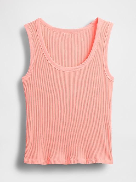 Rib Scoop Tank Top Product Image