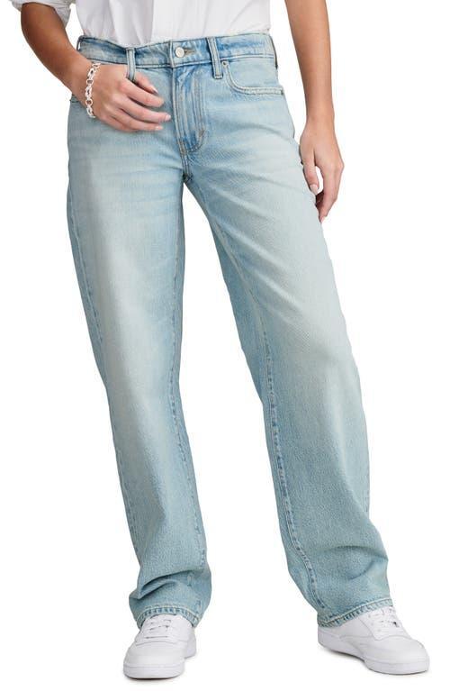Lucky Brand Womens The Baggy Wide-Leg Jeans Product Image