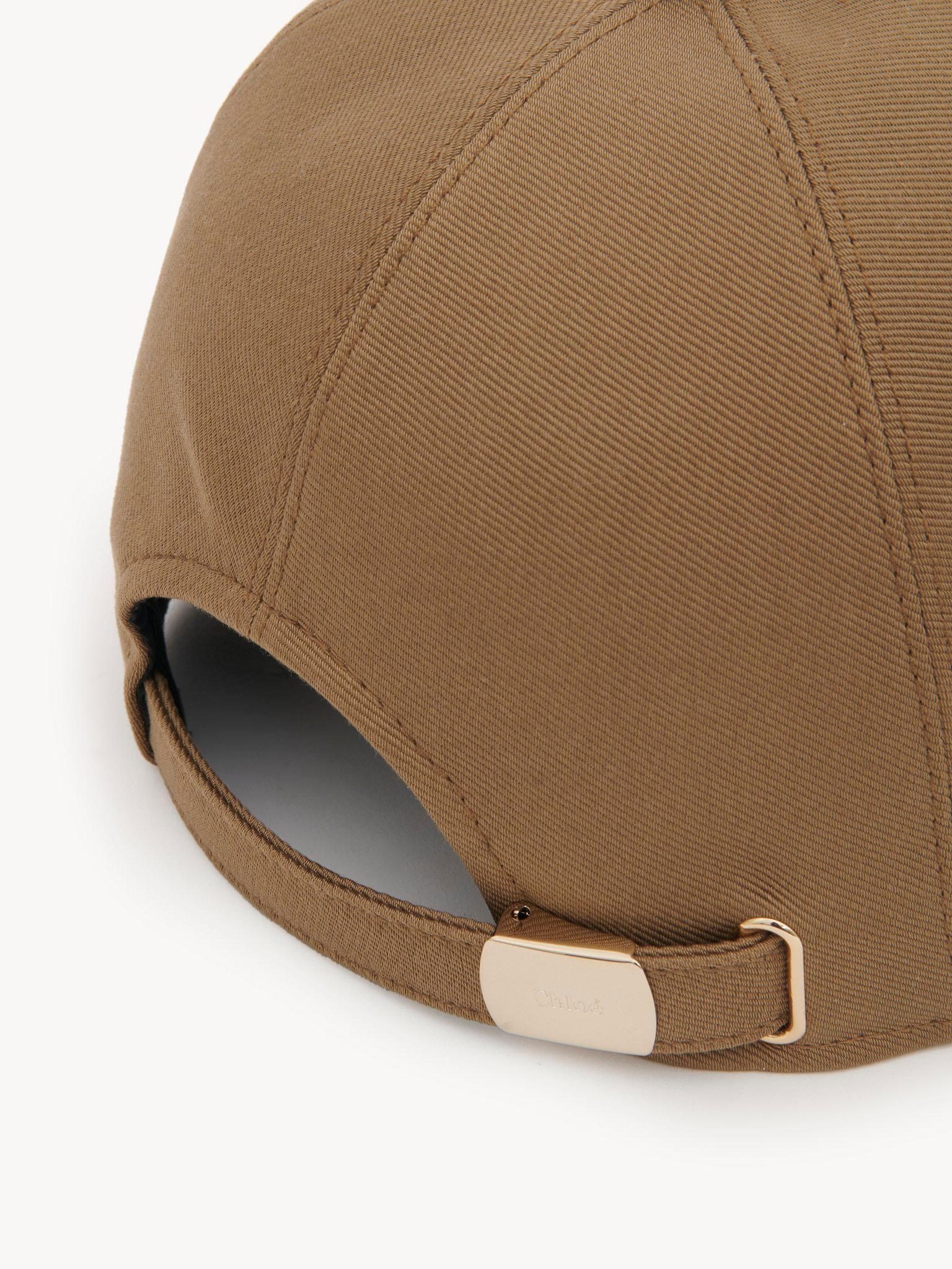 Swing cap in cotton gabardine Product Image
