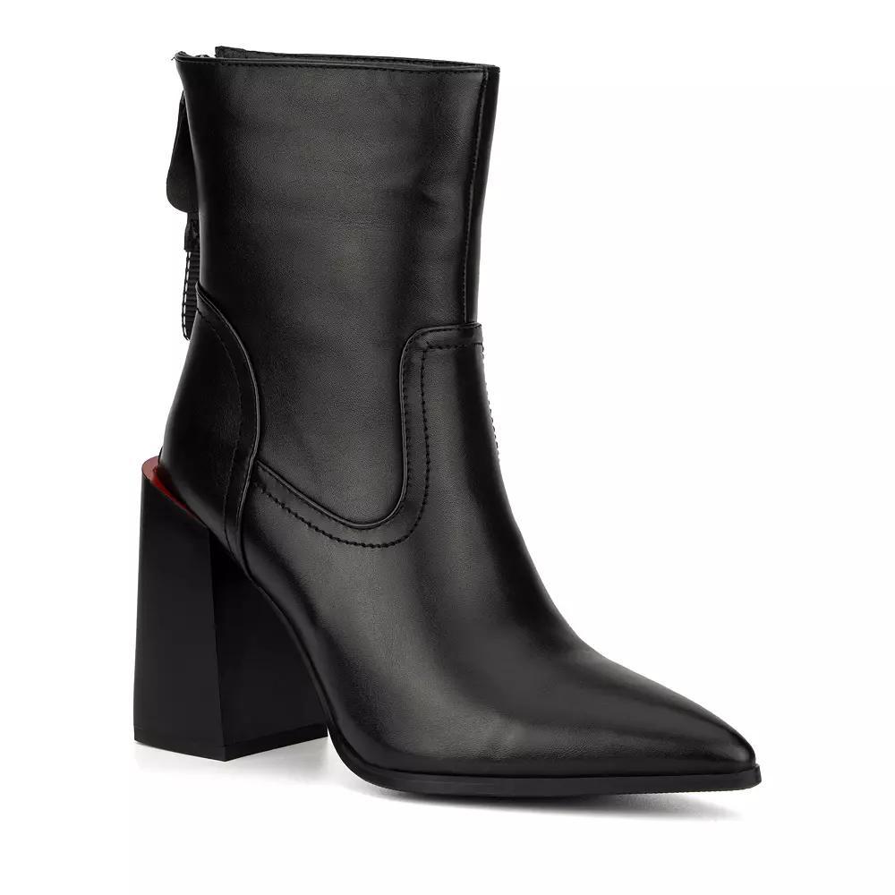 Torgeis Bella Womens Block Heel Ankle Boots Product Image