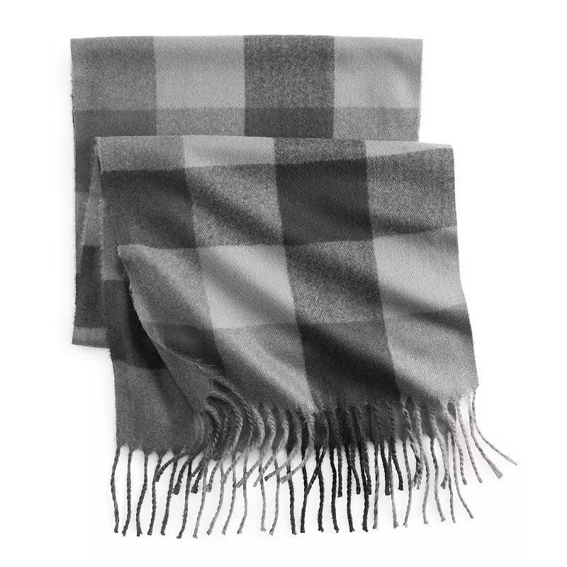 Mens Sonoma Goods For Life Brushed Plaid Scarf Product Image