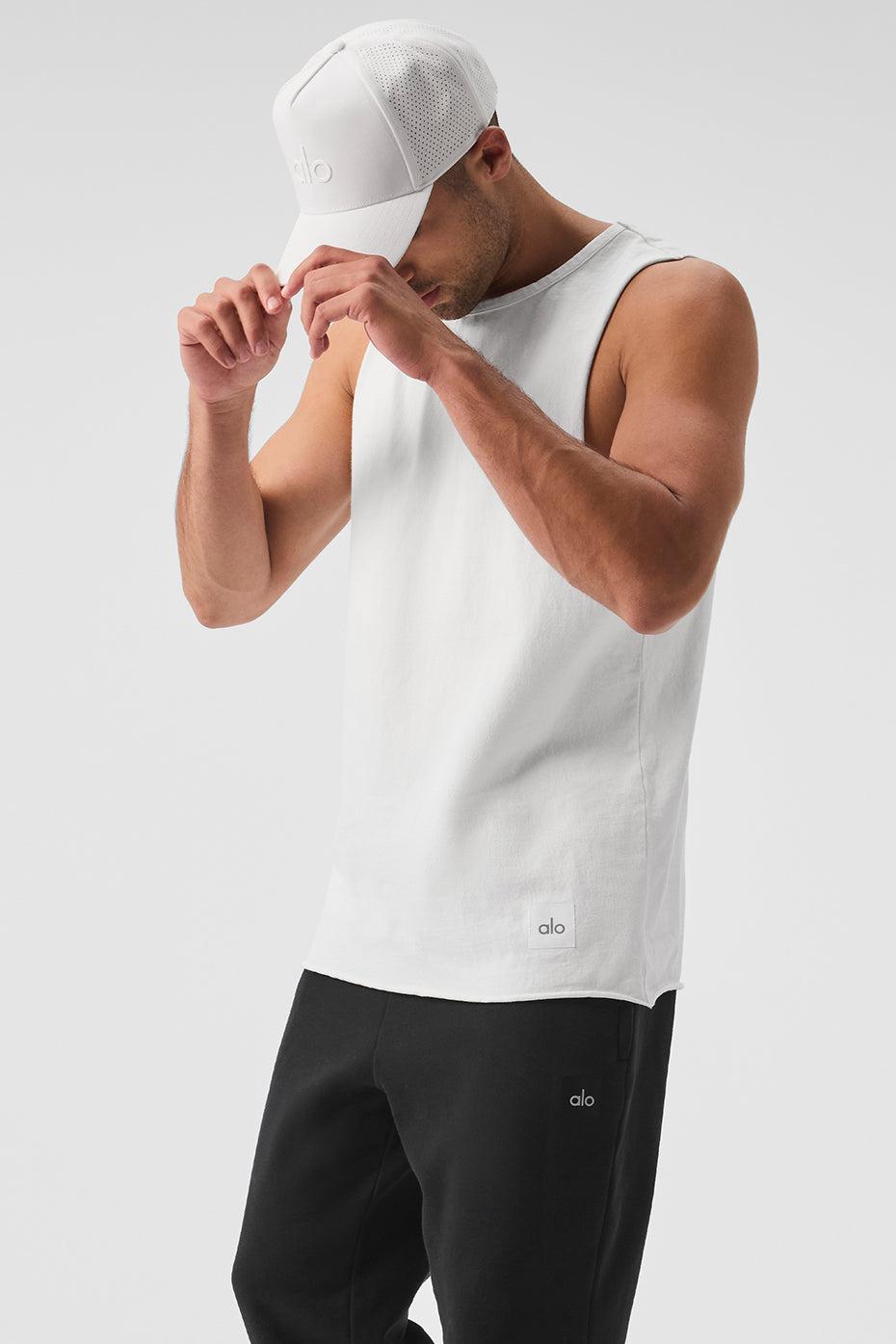 Alo Yoga | Society Raw Edge Tank Top Product Image