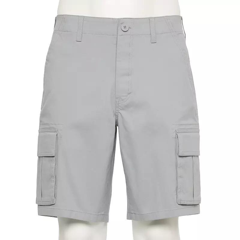 Men's Sonoma Goods For Life® 10" Adaptive Flexwear Cargo Shorts, Size: 33 10 IN, Alloy Product Image