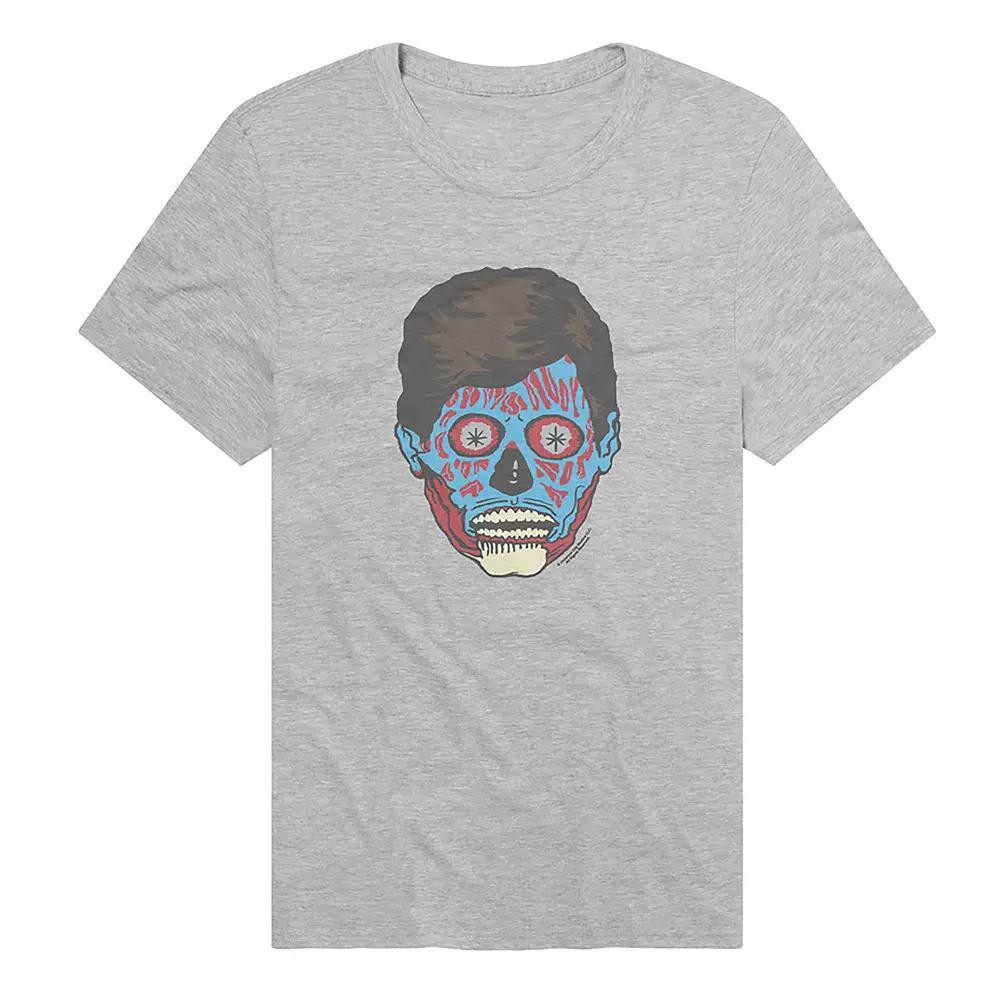 Men's They Live Dead Wrong Graphic Tee, Size: XXL, Athletic Grey Product Image