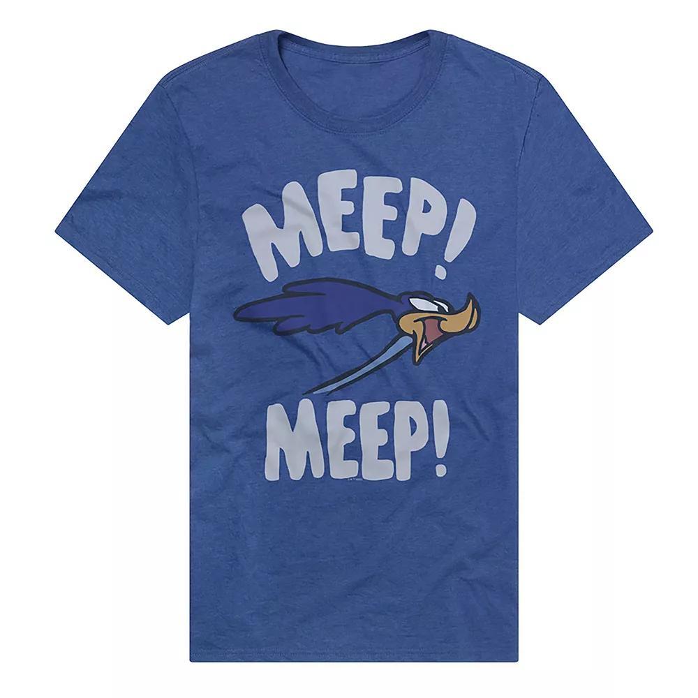 Men's Looney Tunes Roadrunner Meep Meep Graphic Tee, Size: Small, Royal Product Image