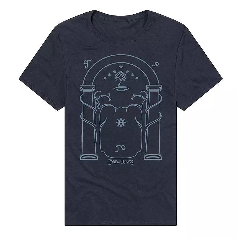 Men's Parks and Recreation Duke Silver Trio Graphic Tee, Size: Large, Blue Product Image