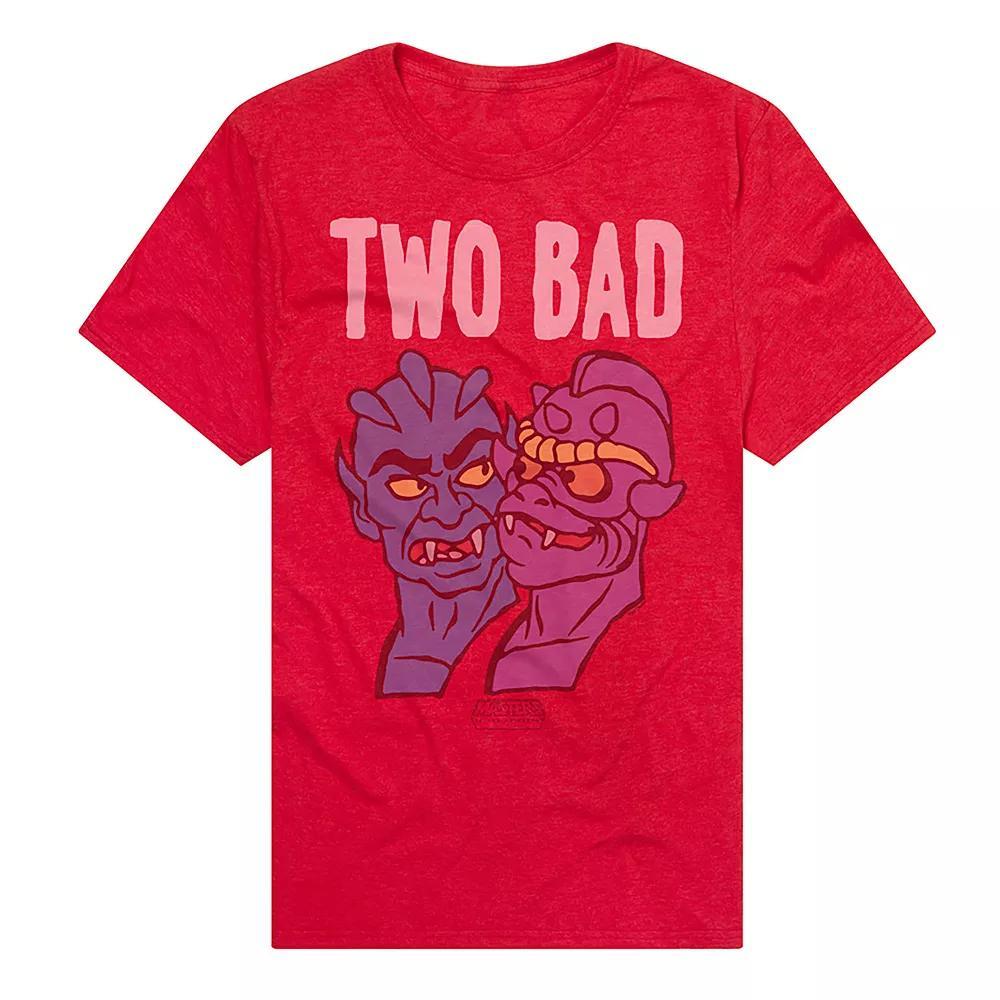 Men's Masters of the Universe Two Bad Graphic Tee, Size: Large, Red Product Image