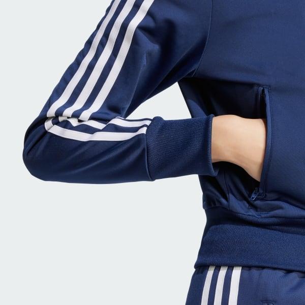 adidas Adicolor Classics Firebird Track Jacket Green XS Womens Product Image