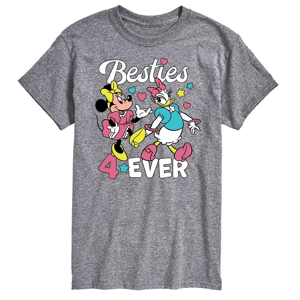 Disneys Minnie Mouse & Daisy Duck Big & Tall Besties 4 Ever Graphic Tee, Mens Product Image