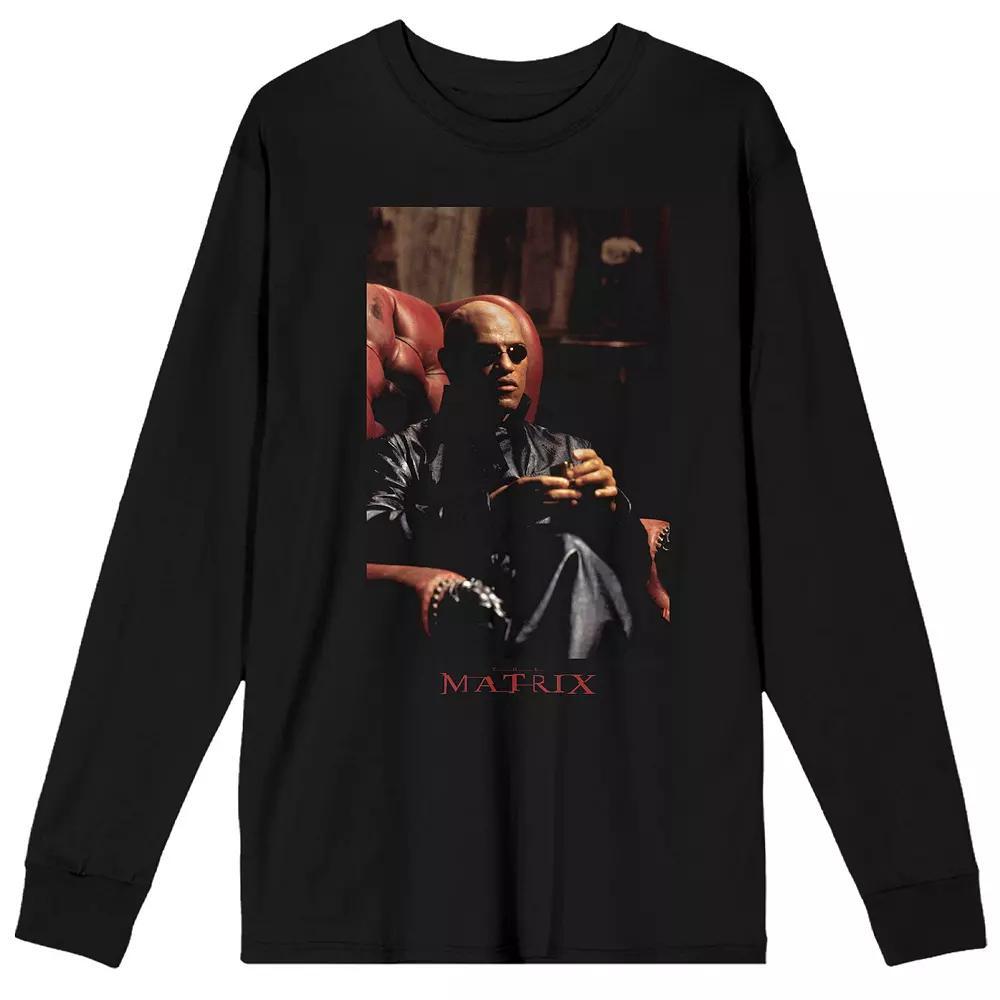 Men's Matrix Morpheus Long Sleeve Tee, Size: XXL, Black Product Image