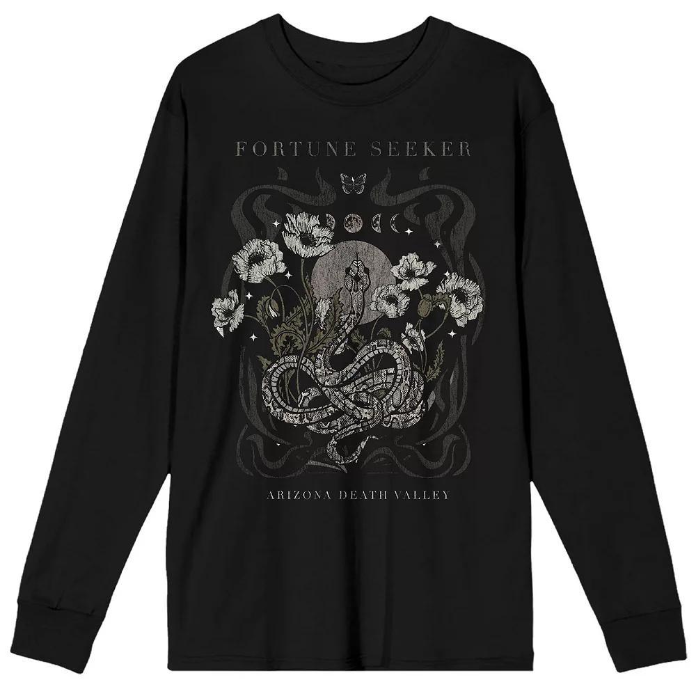 Men's Fortune Seeker Arizona Long Sleeve Graphic Tee, Size: XXL, Black Product Image