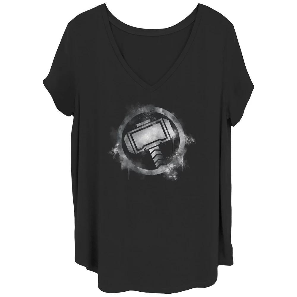 Juniors' Plus Size Star Wars Retro Group V-Neck Tee, Girl's, Size: 2XL, Black Product Image