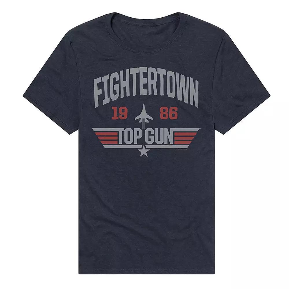 Men's Top Gun Fightertown Graphic Tee, Size: Medium, Blue Product Image