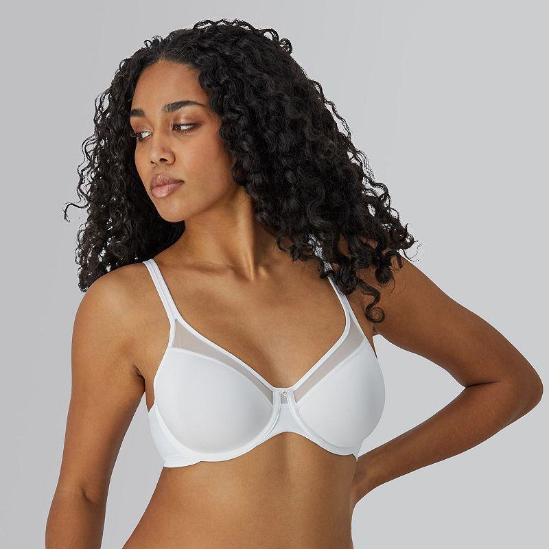 Bali® One Smooth U® Ultra Light Convertible Full-Coverage Bra 3439, Women's, Size: 42 B, Black Product Image