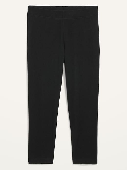 High-Waisted Fashion Layering Cropped Legging Product Image
