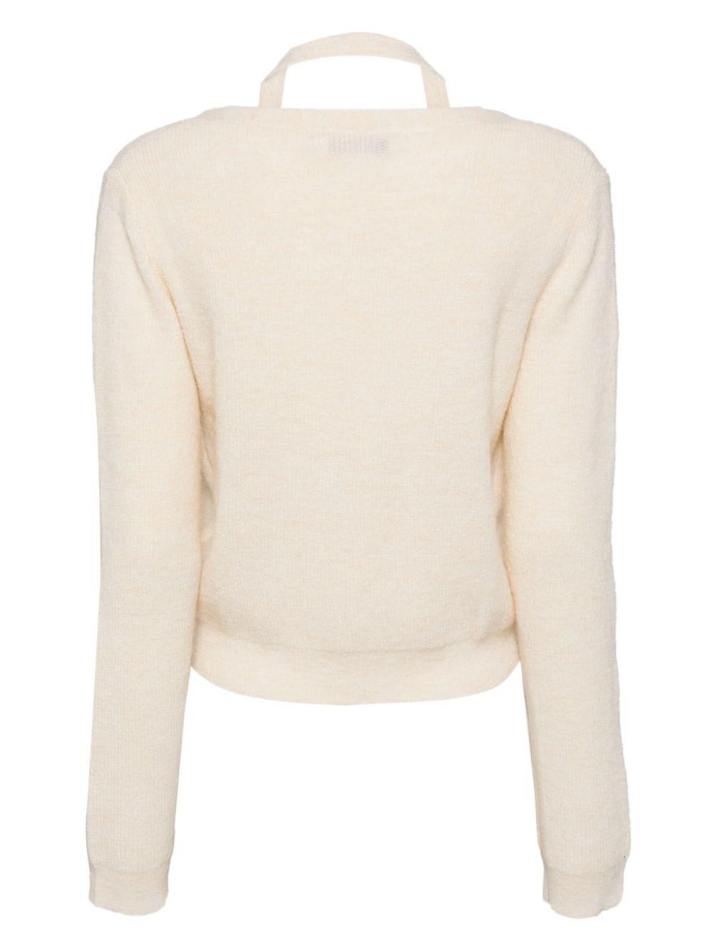 layered button-up cardigan Product Image