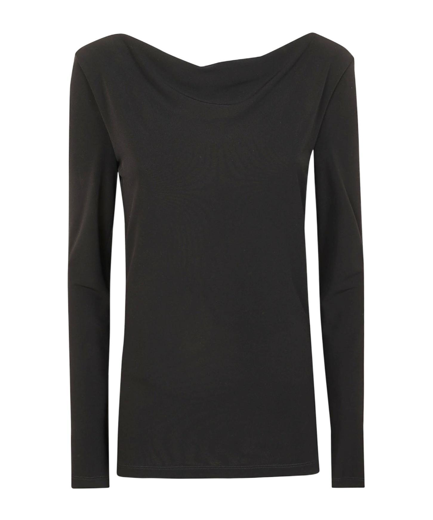 ALBERTA FERRETTI Long-sleeved T-shirt In Black Product Image