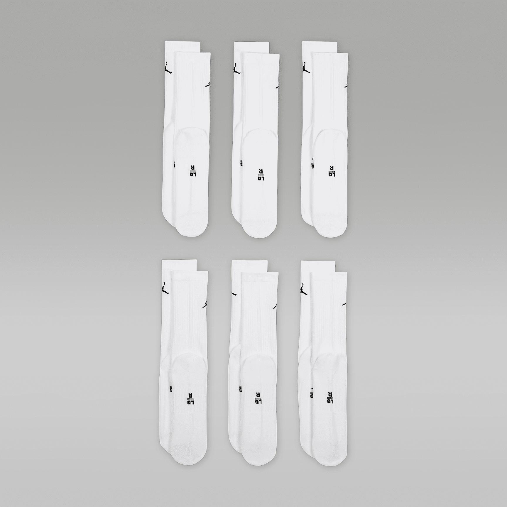 Jordan Everyday Cushioned Crew Socks (6 Pairs) Product Image