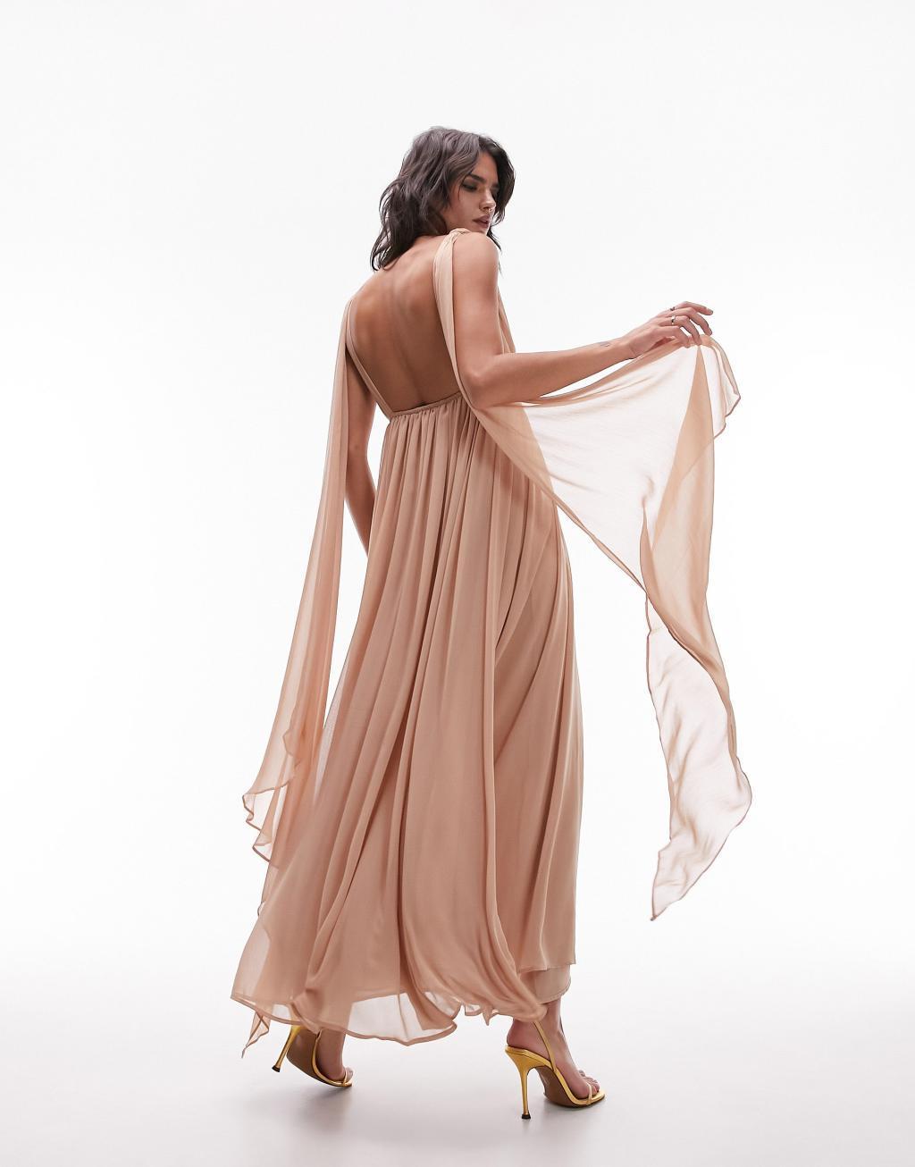 Topshop goddess gown occasion maxi dress Product Image