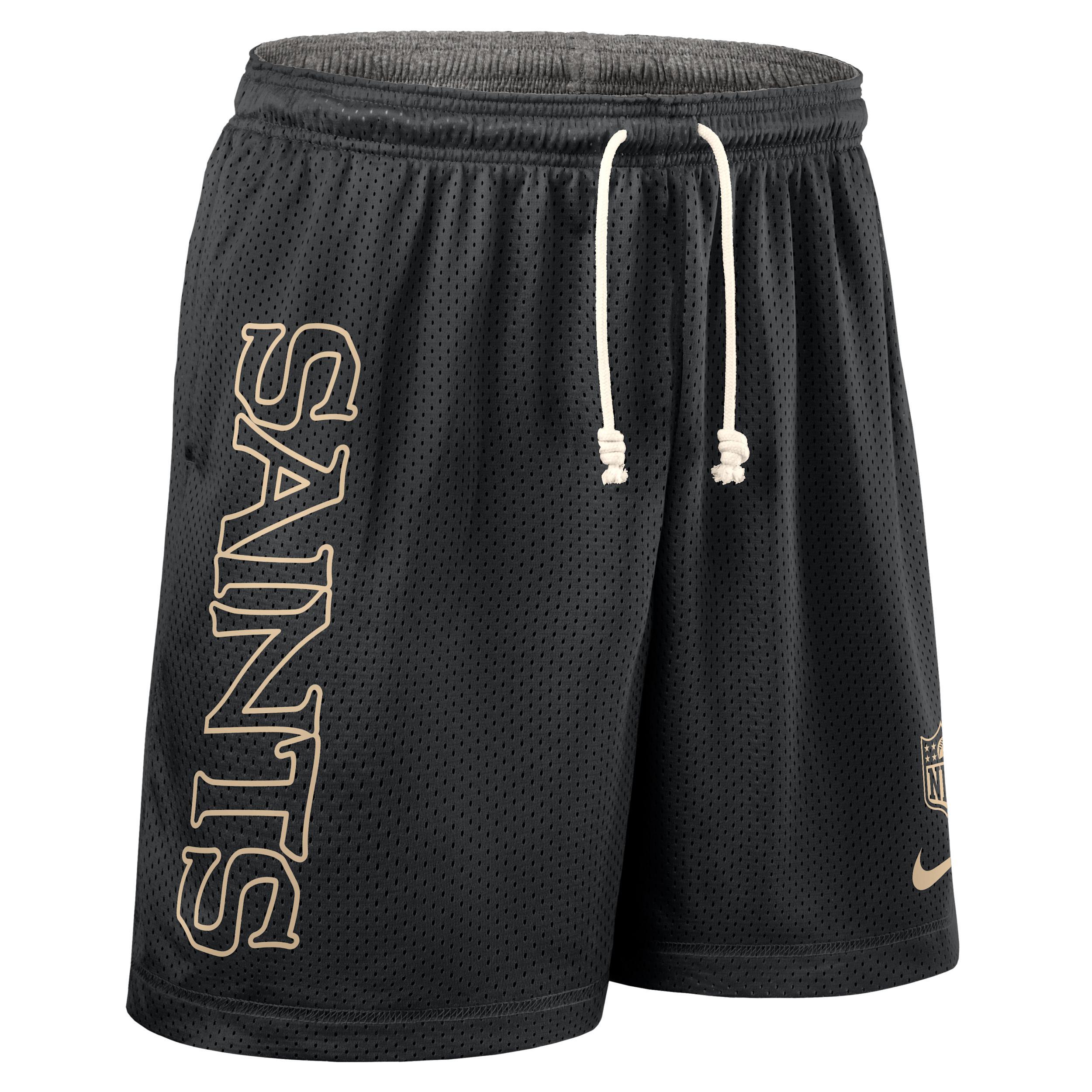 New Orleans Saints Sideline Reversible Menâs Nike Men's Dri-FIT NFL Shorts Product Image