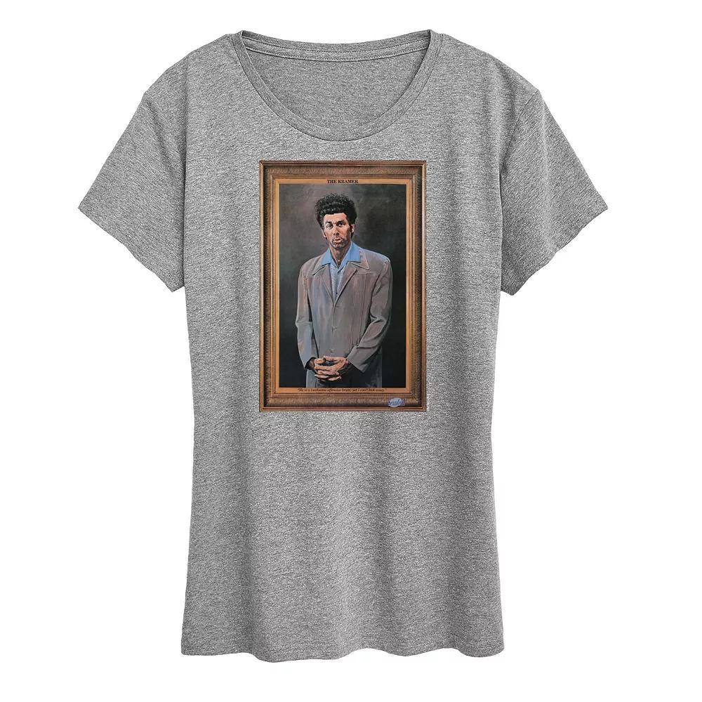 Womens Seinfeld Kramer Portrait Graphic Tee, Girls Product Image