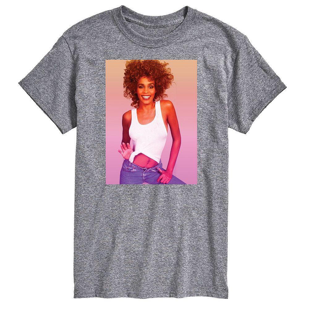 Mens Whitney Houston Photo Tee Product Image
