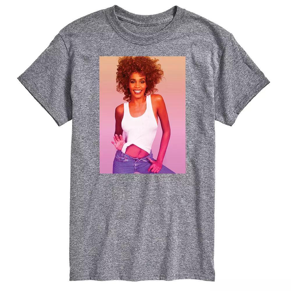 Mens Whitney Houston Photo Tee Product Image