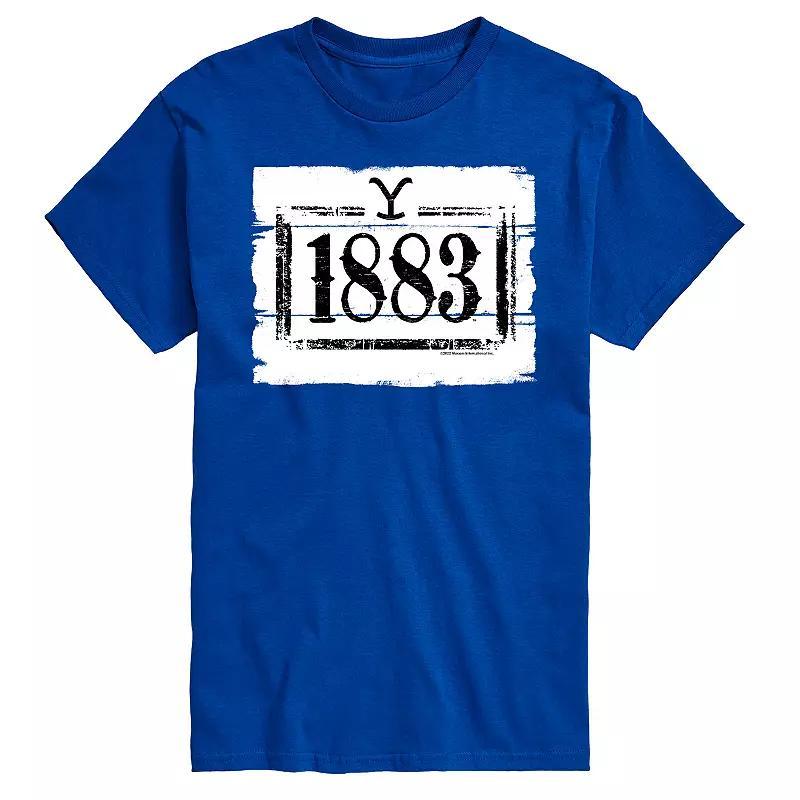 Big & Tall 1883 Wood Sign Graphic Tee, Mens Product Image