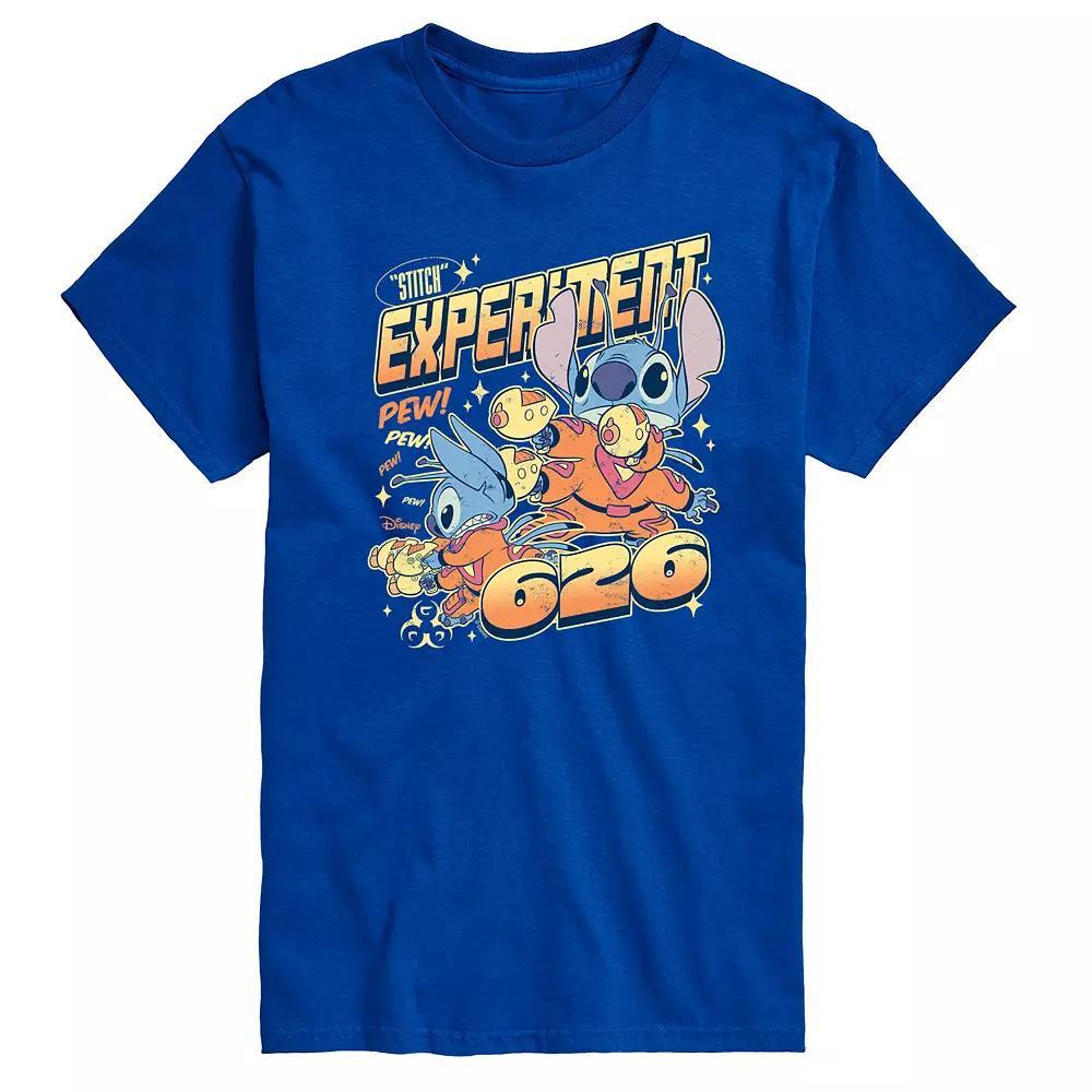 Disney's Lilo & Stitch Men's Experiment 626 Graphic Tee, Size: XL, Grey Gray Product Image