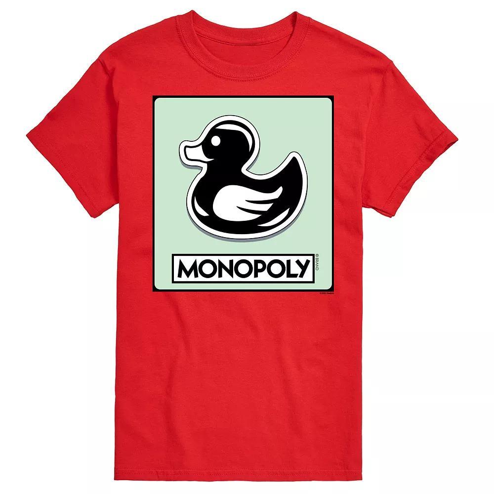 Mens Monopoly Duck Token Graphic Tee Product Image
