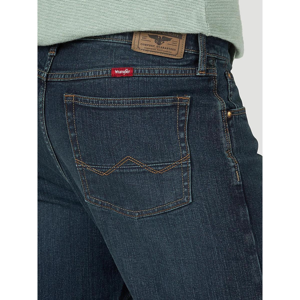 Wrangler® Men's Five Star Premium Flex Relaxed Fit Bootcut Jean in Huxley Product Image